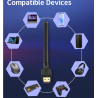 USB Bluetooth 5.3 adapter-- do 100 m